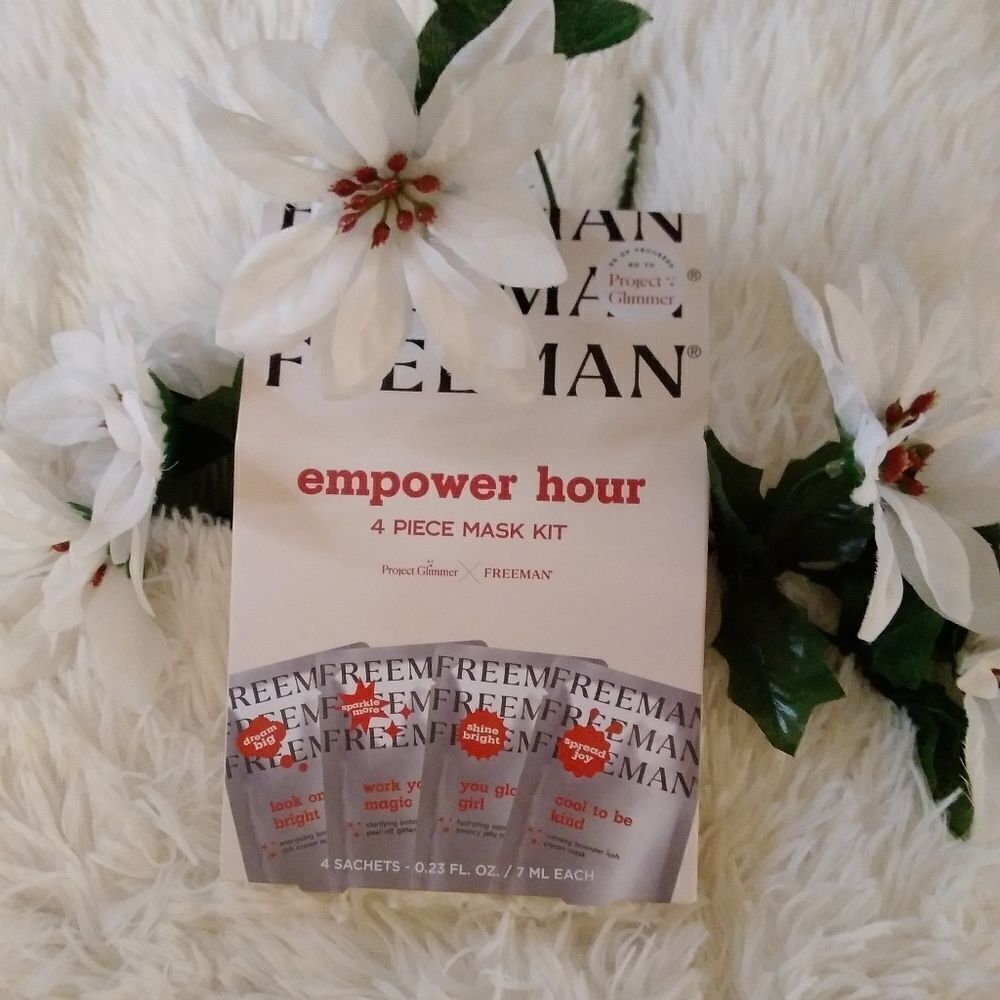 ⬇️⬇️⬇️Freeman Empower Hour 4-Piece Mask Kit - Picture 2 of 5